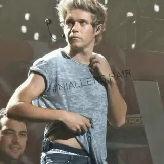 ✨ 7e98decb Niall Horan #NIALLERSHAIR niall horan, one direction, cantante, estrella pop, música whatsapp sticker