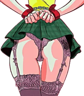 🍑 05b4852e Белье, Ягодицы, Цепи, Фетиш, Аниме, Подвязки telegram sticker