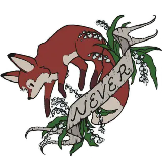 NiceFox telegram stickers