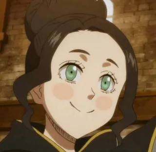 🖤 0f7069c9 Аниме, Портрет, Женщина, Улыбка whatsapp sticker