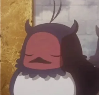 🖤 e4c911c5 Nero Black Clover Аниме, Black Clover, Неро, Птица whatsapp sticker