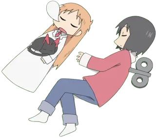 nichijou telegram stickers