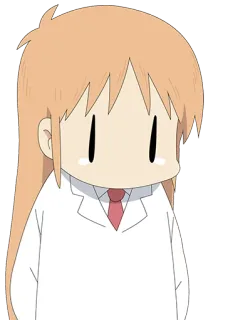 nichijou whatsapp stickers