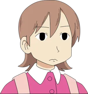 nichijou whatsapp stickers