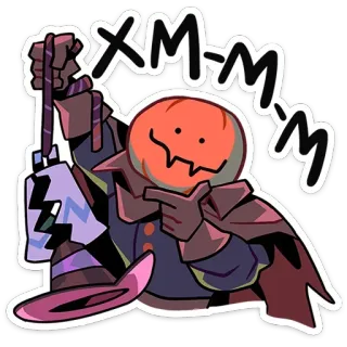 🤔 61df444f XM-M-M telegram sticker
