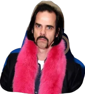 💃 a4461665 hombre, retrato, cantante, bigote telegram sticker