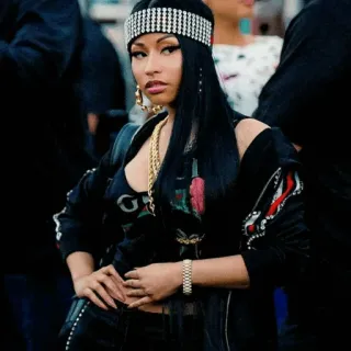 ✖️ 472263dc Nicki Minaj Nicki Minaj, rapper, music, singer, celebrity, fashion telegram sticker