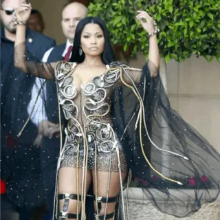 🌷 d9add011 Nicki Minaj Nicki Minaj, celebrity, woman, singer, rapper whatsapp sticker