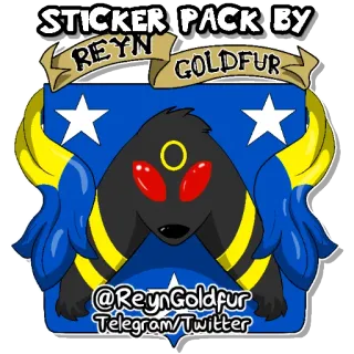 Nick The Lucario telegram stickers