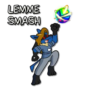 Nick The Lucario telegram stickers