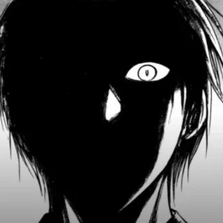 Никто (Акаши) telegram stickers