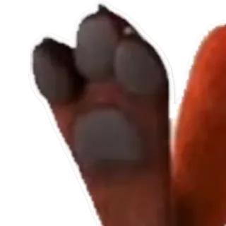 🐾 072046d9 Tierpfote, Pfotenabdruck telegram sticker