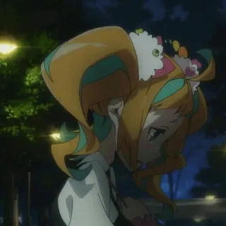 🌈 2152d1c7 アニメ, 女の子, ポートレート, 漫画, イラスト, アニメーション telegram sticker