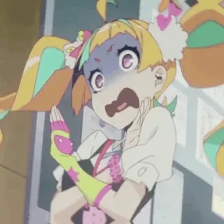 🌈 4883be7a アニメ, 漫画, 衝撃, びっくり, キャラクター, アニメーション telegram sticker