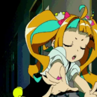 🌈 5e83b14c アニメ, 漫画, キャラクター, 女の子, 表情 telegram sticker