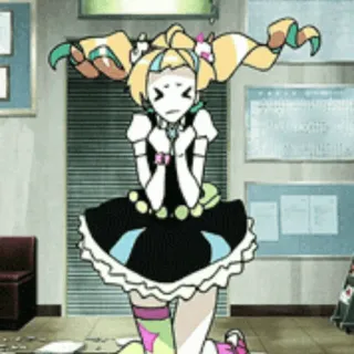 🌈 64fade17 アニメ, 女の子, 心配, 可愛い, 緊張, ドレス, かわいい telegram sticker