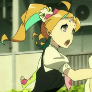 🌈 ad2e6c13 アニメガール, カートゥーン, アニメ, キャラクター, 女の子, アニメ telegram sticker