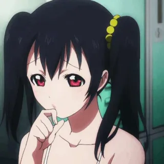 🎈 24fc407b Nico Yazawa Love Live! Anime, Mädchen, Süß, Nico Yazawa, Love Live whatsapp sticker