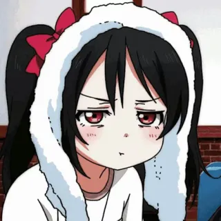 🎈 341c894f Nico Yazawa Love Live! Anime, Mädchen, Süß, Cartoon, Idol, Nico Nico Nii, Meme whatsapp sticker