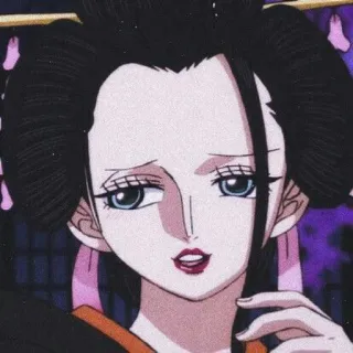 💄 90b6d0eb Nico Robin One Piece อนิเมะ, วันพีซ, นิโค โรบิน, ตัวละคร, ผู้หญิง whatsapp sticker