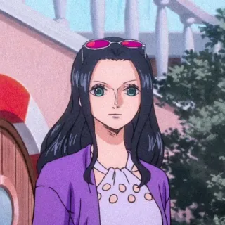 *ೃ༄ Nico Robin » @tempatbagibagi telegram stickers