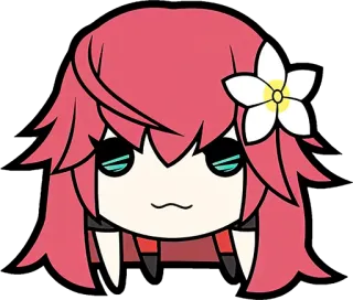 😃 42fd5b08 Anime, Cartoon, Figur, Blume, Niedlich whatsapp sticker