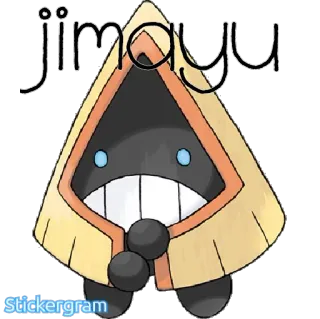 ☺️ 1ea42006 Snorunt Pokemon jimayu pokemon, snorunt, tipo hielo, mono, videojuego, personaje telegram sticker