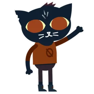 Nights In The Woods whatsapp stickers