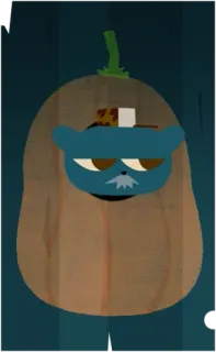 👀 2c2a2c7e zucca, gatto, halloween, costume, autunno, autunno telegram sticker