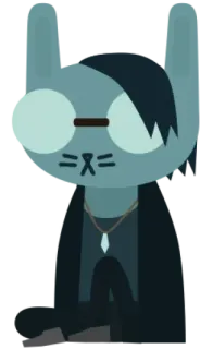 Night in the Woods @this_is_sticker_party telegram stickers