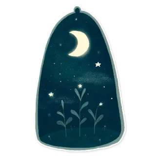 Night Love @stickersb2b whatsapp stickers