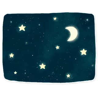 🤔 de59fb11 달, 별, 밤, 하늘, 천체, 우주, 어둠 telegram sticker