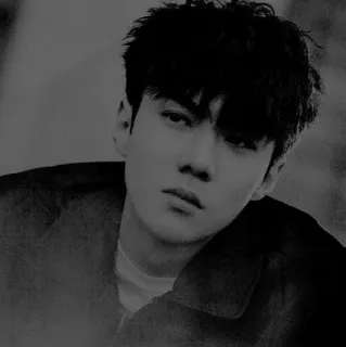 🌛 5d7b2f17 kpop, koreaans, aziatisch, man, zanger, beroemdheid, portret whatsapp sticker