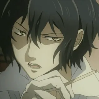 🕷 0955e860 Аниме, Мужчина, Персонаж, Рисунок, Иллюстрация telegram sticker