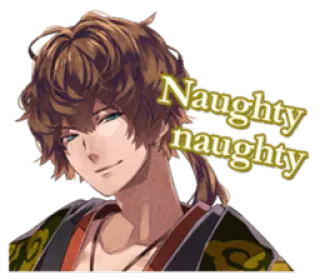 ☺️ a0941235 Naughty naughty anime, naughty, flirty, seductive, cartoon telegram sticker