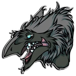 😴 e6d2c16d 생물, 괴물, 판타지, 동물, 인물 사진, 스티커 telegram sticker