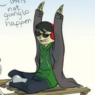 ♟ fb2af5a9 This is not going to happen whatsapp sticker