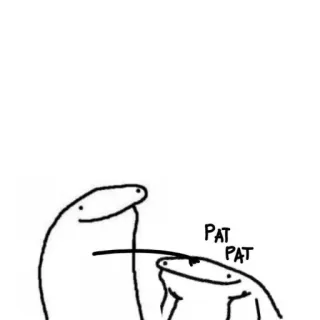 🐣 39595a9e PAT
PAT palmadinhas, boneco palito, branco, fofo, engraçado whatsapp sticker