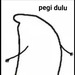 🐣 c8d8c24b pegi dulu florkofcows, boneco palito, desenho animado, meme, engraçado, pegi dulu whatsapp sticker