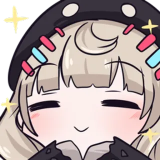 ✨ 58f05772 Anime, Kawaii, Schattig, Cartoon, Glitter telegram sticker