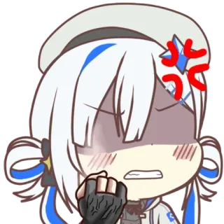 😡 73cbaea3 boos, anime, cartoon, gefrustreerd, meme telegram sticker