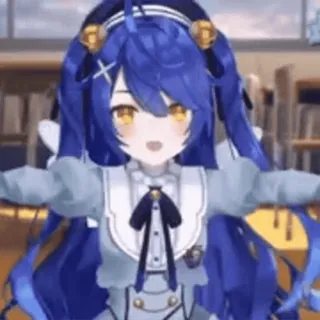 🎐 163d9dde Anime, Fille, Mignon, Personnage telegram sticker