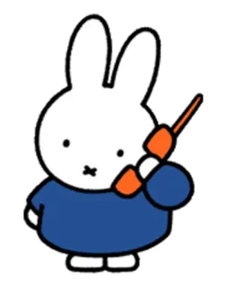 Nijntje / Miffy whatsapp stickers