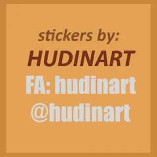🙎‍♂️ a25eba3e stickers by:
HUDINART
FA: hudinart
@hudinart stiker, hudinart, media sosial, artis, branding telegram sticker
