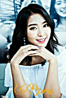 🌑 5111fba3 Oh Sora coréen, femme, portrait, asiatique, fille telegram sticker