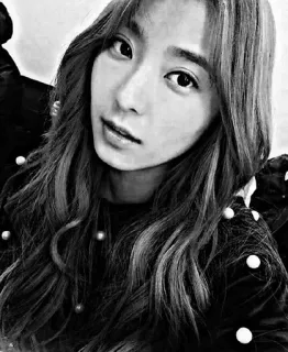 🐚 6fe74010 femme, portrait, fille, cheveux, visage telegram sticker