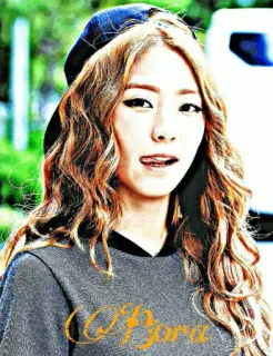 🌑 dd17c0be QD Bora femme, personne, coréen, portrait telegram sticker