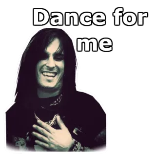 ☄️ 775216df Dance for me baile, persona, sonrisa whatsapp sticker