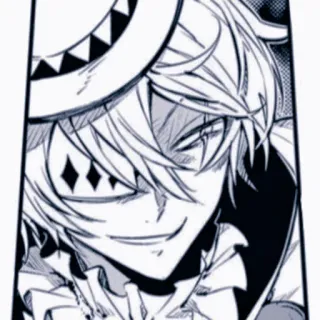 🪃 c1b2b3ac Anime, Manga, Personaggio, Cappello, Diamanti whatsapp sticker