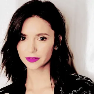 🥀 078618f8 Nina Dobrev Schauspielerin, Promi, Porträt, Frau, schön, Person telegram sticker